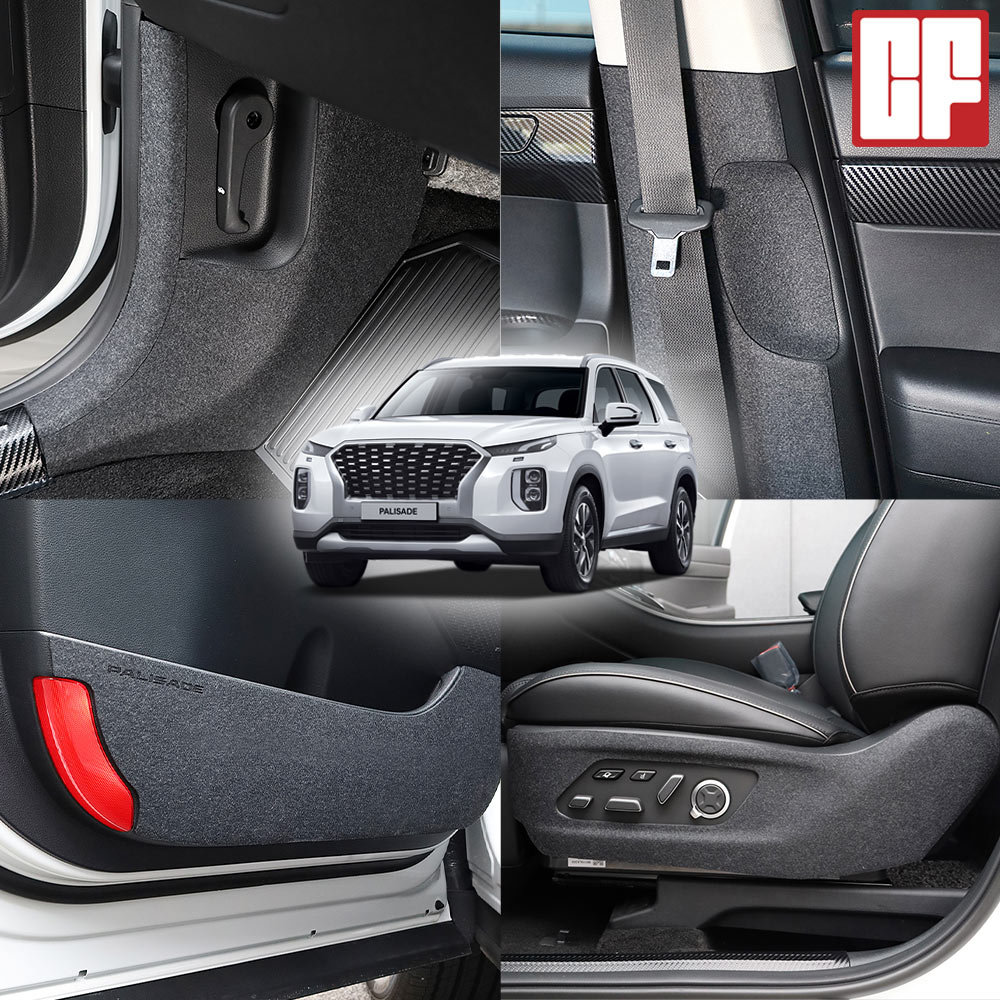 카프랜즈 호환 팰리세이드 도어 보호 커버 스크래치방지 튜닝 용품, 06 DJ_트렁크풀커버 28,000원