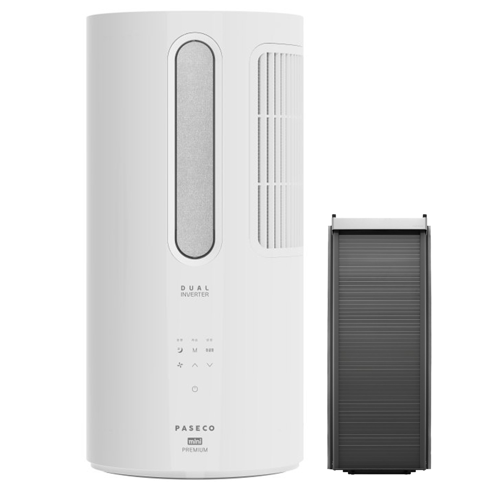 파세코14.6㎡(4.4평) 25년형 미니 프리미엄 창문형에어컨 실버 방문설치 958,000원