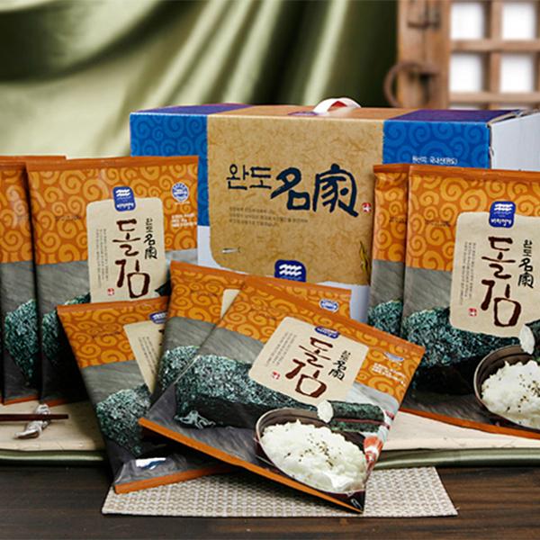 완도명가 구이김세트2호(7매x20봉), 단일상품, 구이김세트 2호(구이김7매 x 20봉)] 36,000원