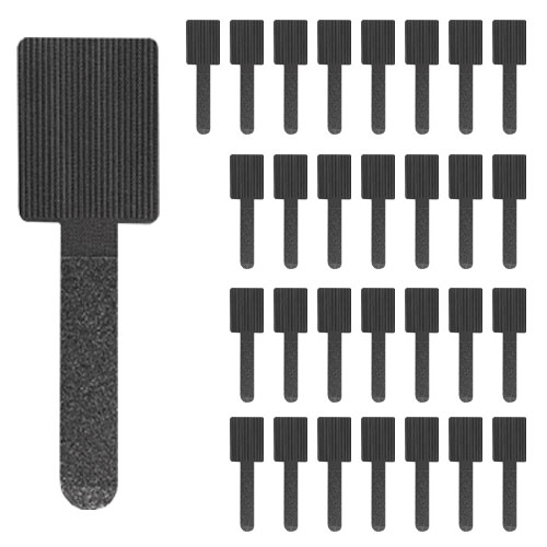 디오셀 깔끔 선정리 3M 접착식 찍찍이 케이블 타이, 30개, 블랙 5,010원