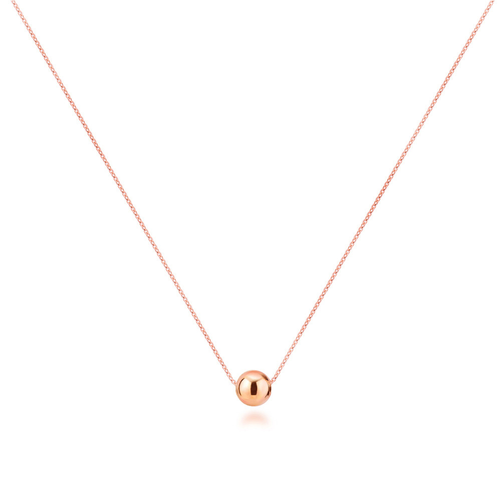 밀튼스텔리 여성용 14K 원포인트 볼 목걸이 MSJ-N9042RGOO 140,000원