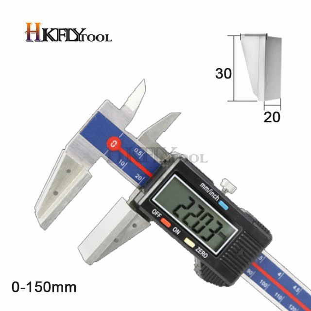 측정기 미터법 제국 넓은 측정 표면 덕빌 와이어 로프 디지털 캘리퍼스 0-150 0-200 0-300 스테인레스 스틸 도구 89,340원