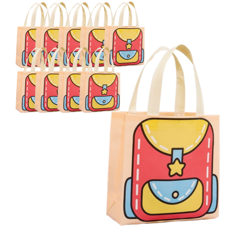 키미블랑 가방모양 부직포 구디백, 10개, 레드 11,900원