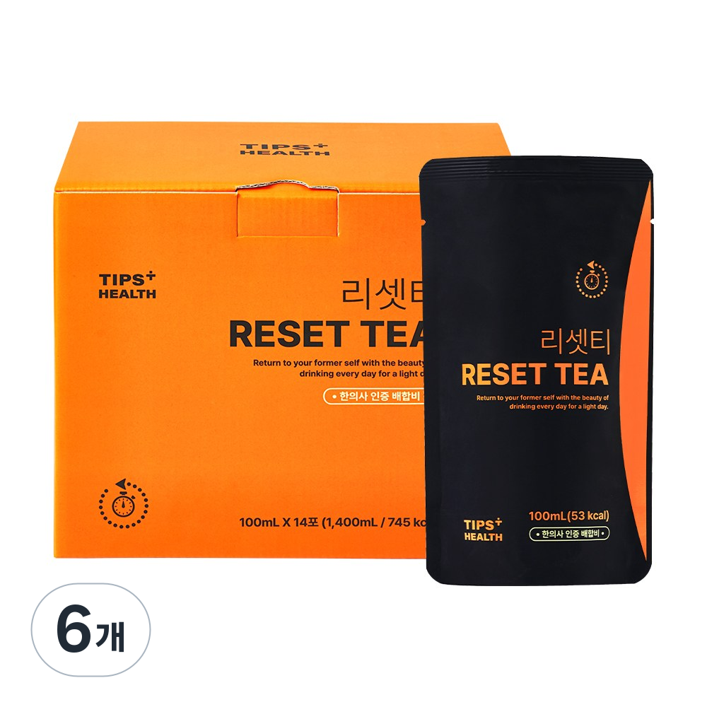 팁스헬시 리셋티 순환 붓기케어 호박즙 호박차 붓기차 90,600원
