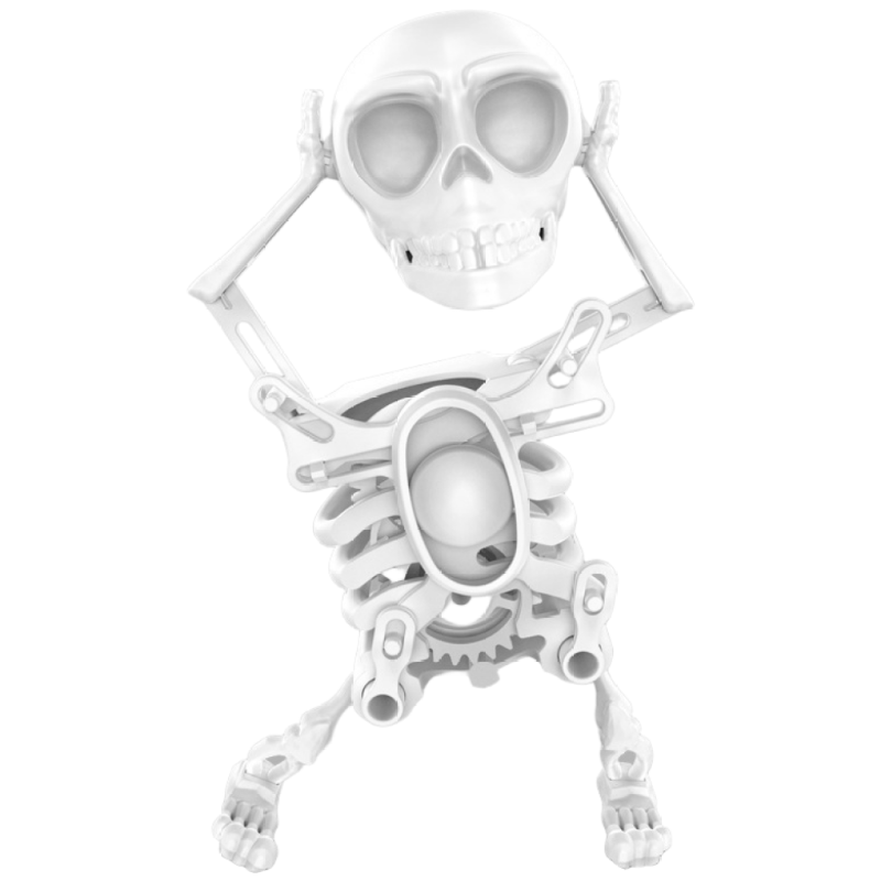 할로윈 춤추는 해골 스켈레톤 이벤트 파티 소품 인형 댄싱 스켈레톤 태엽 6,900원