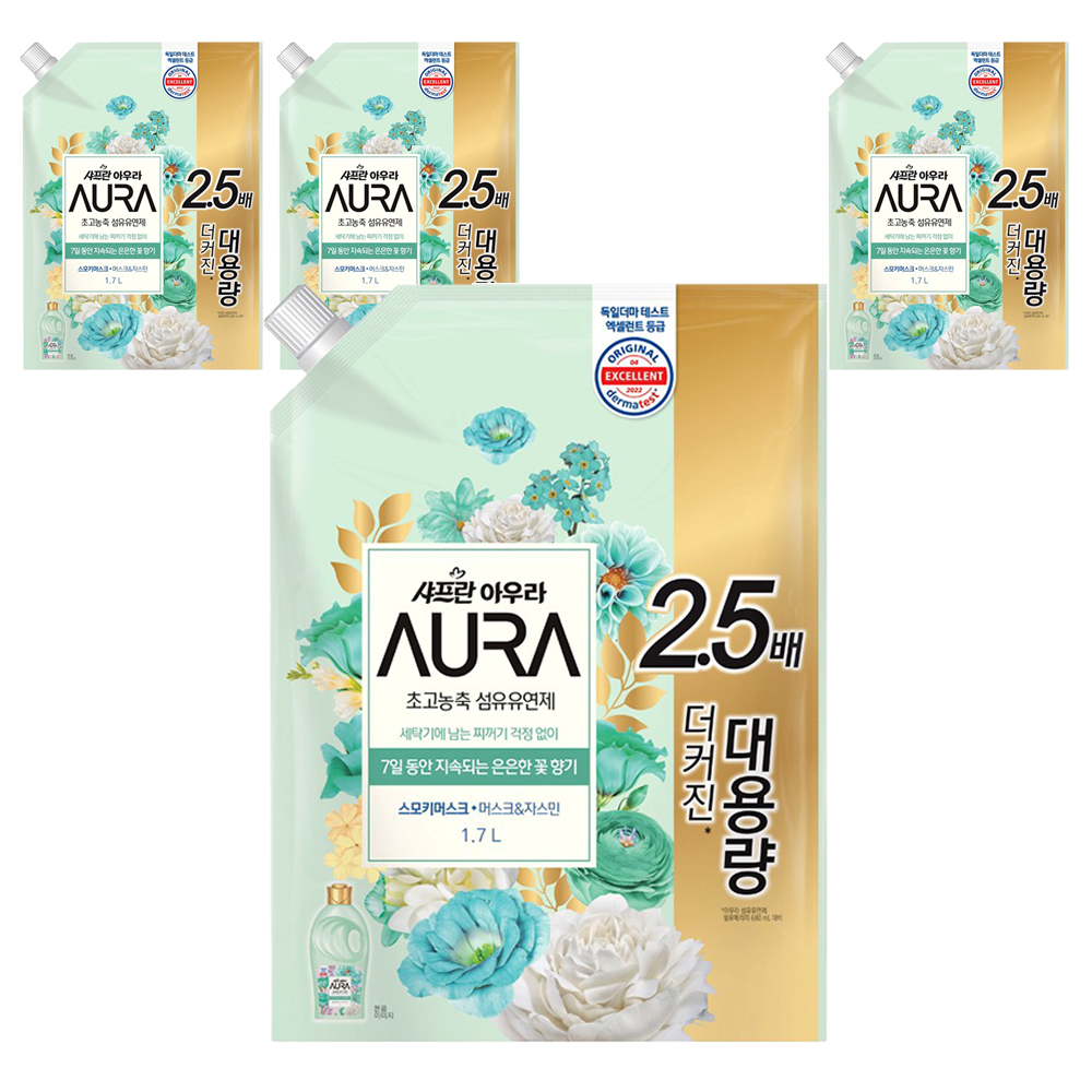 아우라 초고농축 섬유유연제 스모키머스크 리필 21,000원