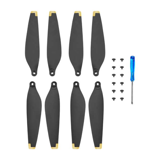 make speed DJI용 드론 프로펠러 1대분, 미니4프로 골드, 1개 12,000원