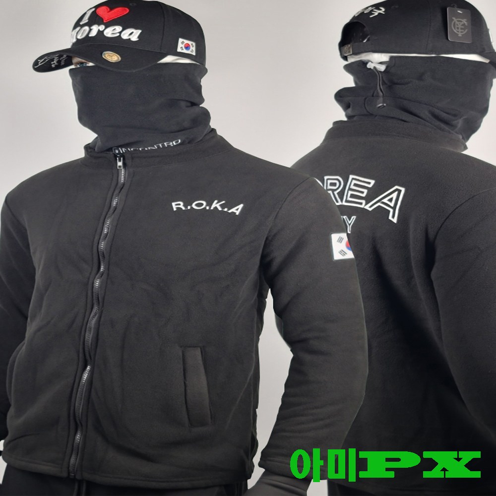 로카후리스 ROKA [전체자수 보아털] 갓성비 코리아아미 군장점후리스 19,900원