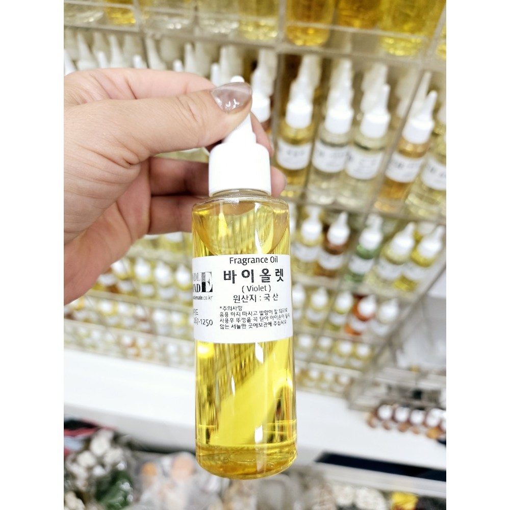 [캔들메이드]국내산 프레그런스오일 500ml, 1개, 500ml, 바이올렛 58,000원