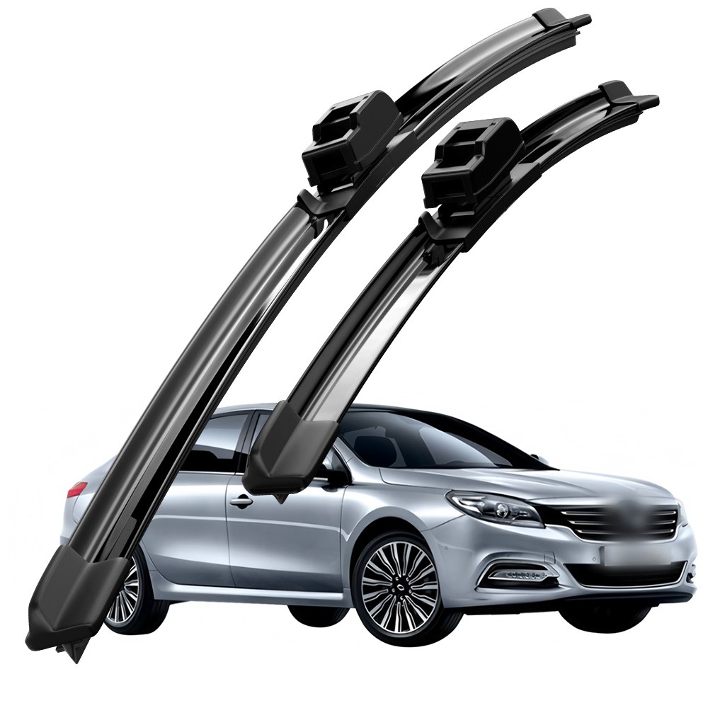 호환 르노코리아 SM7/뉴 SM7/SM7 노바 2011-2019 와이퍼 초발수 저소음 자국 없음 전면 와이퍼 블레이드 2종 세트, SM7/SM7 노바 2011-2019 28,600원