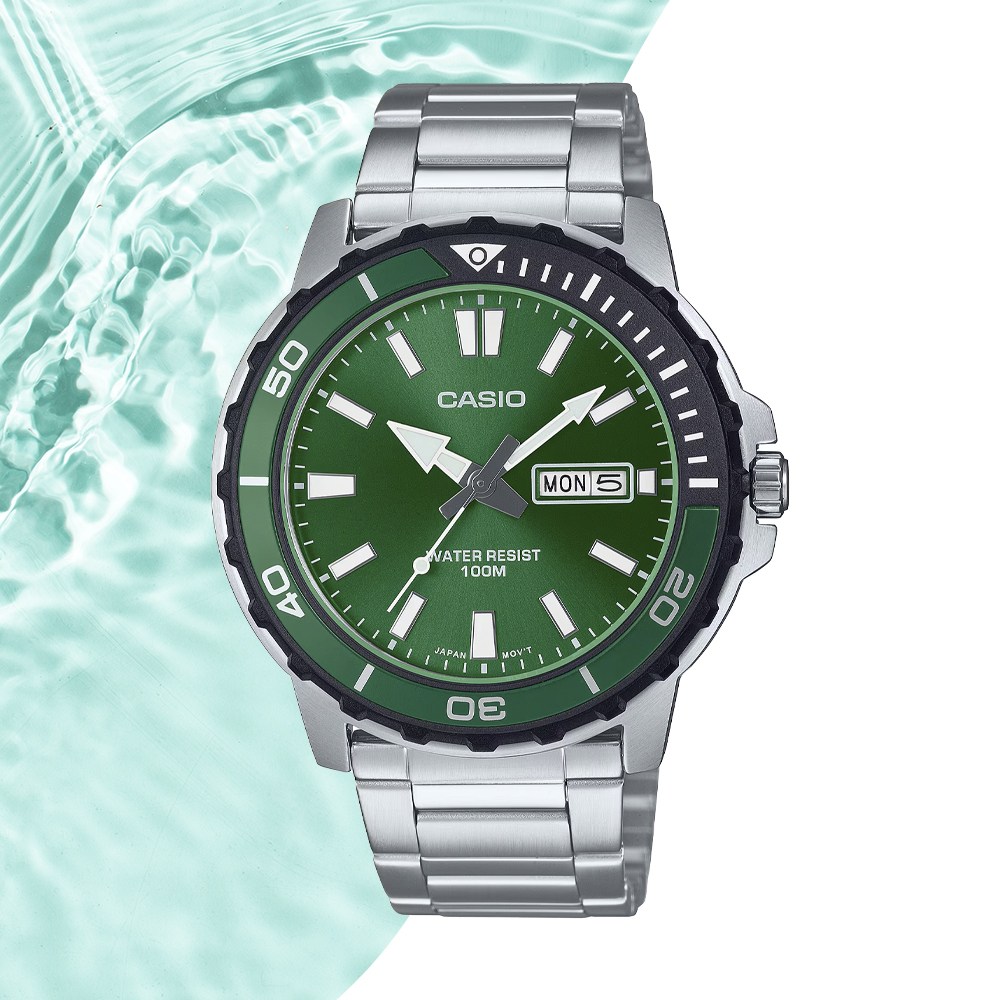 백화점AS가능 카시오 방수 해양스포츠 메탈 시계 MTD-125D-3A 지코스모 제품 156,000원