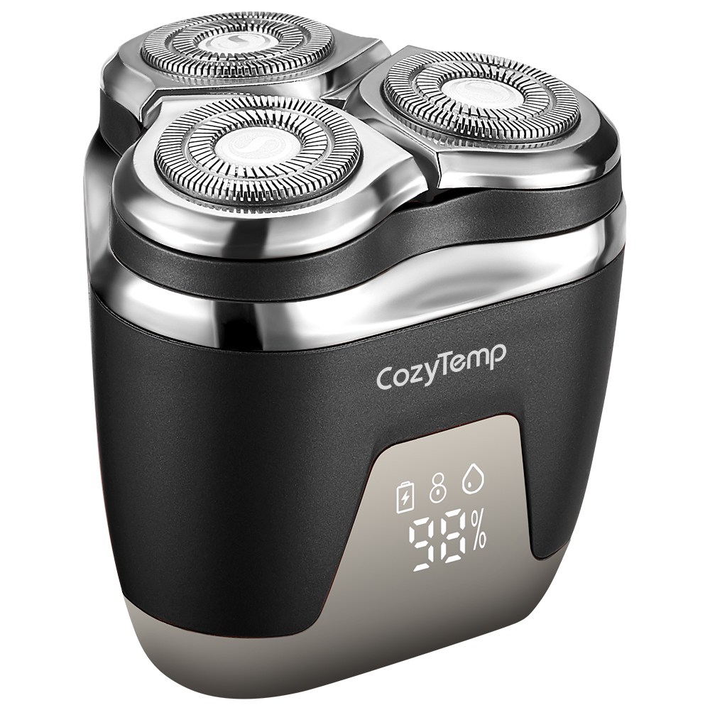 CozyTemp 남성 전기 면도기 3방향 헤드 미니 휴대용 자동면도기소형충전식 방수 면도기 남친 선물 23,800원