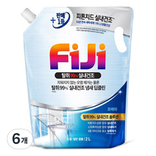 피지 탈취99 실내건조 프레시 일반드럼겸용 액상세제 리필 55,000원