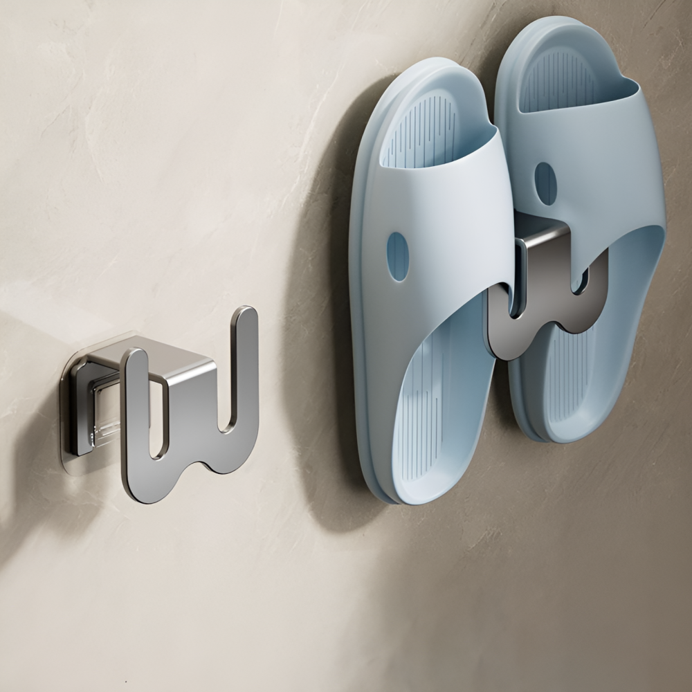 리빙홈디테일 접착식 벽걸이 슬리퍼 거치대 후크 LHD-024 4,250원