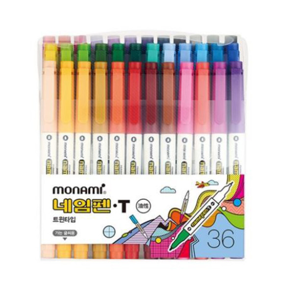 모나미 네임펜T 36색 그림그리기/POP 43,200원