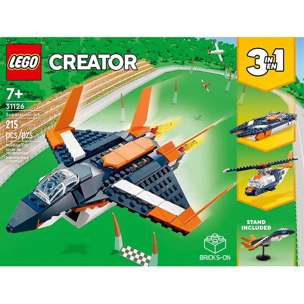 레고 크리에이터 초음속 제트기 31126 119,800원
