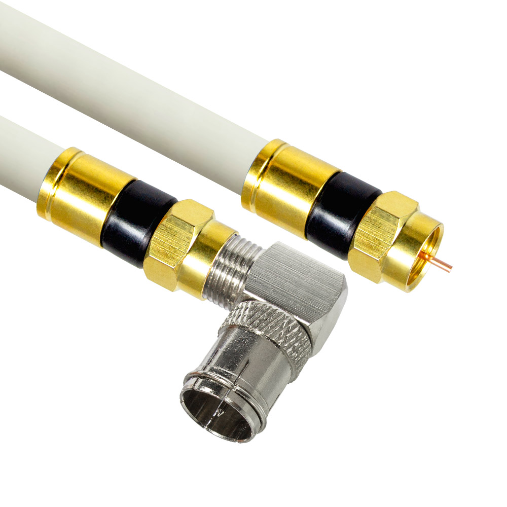 마하링크 국산 골드 고급형 RF 안테나 화이트 5C 꺾임 동축 수제작 케이블 20M 22,010원