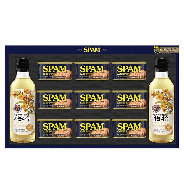(매장정품) 스팸 고급유 선물세트 3호x 9 230490 500,900원