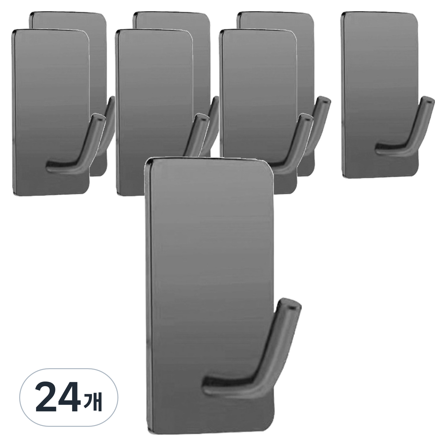 앞날창창 무타공 접착식 스텐 직사각 후크걸이 26,010원