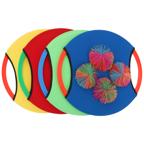 [캐스B]스포츠 팡팡디스크세트(1472) 어린이 캐치볼놀이 실내스포츠 공튀기기, 혼합, 4개 37,500원