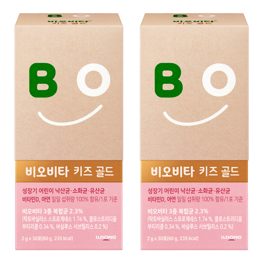 비오비타 키즈 골드 유산균 30p, 60g, 2개 42,890원