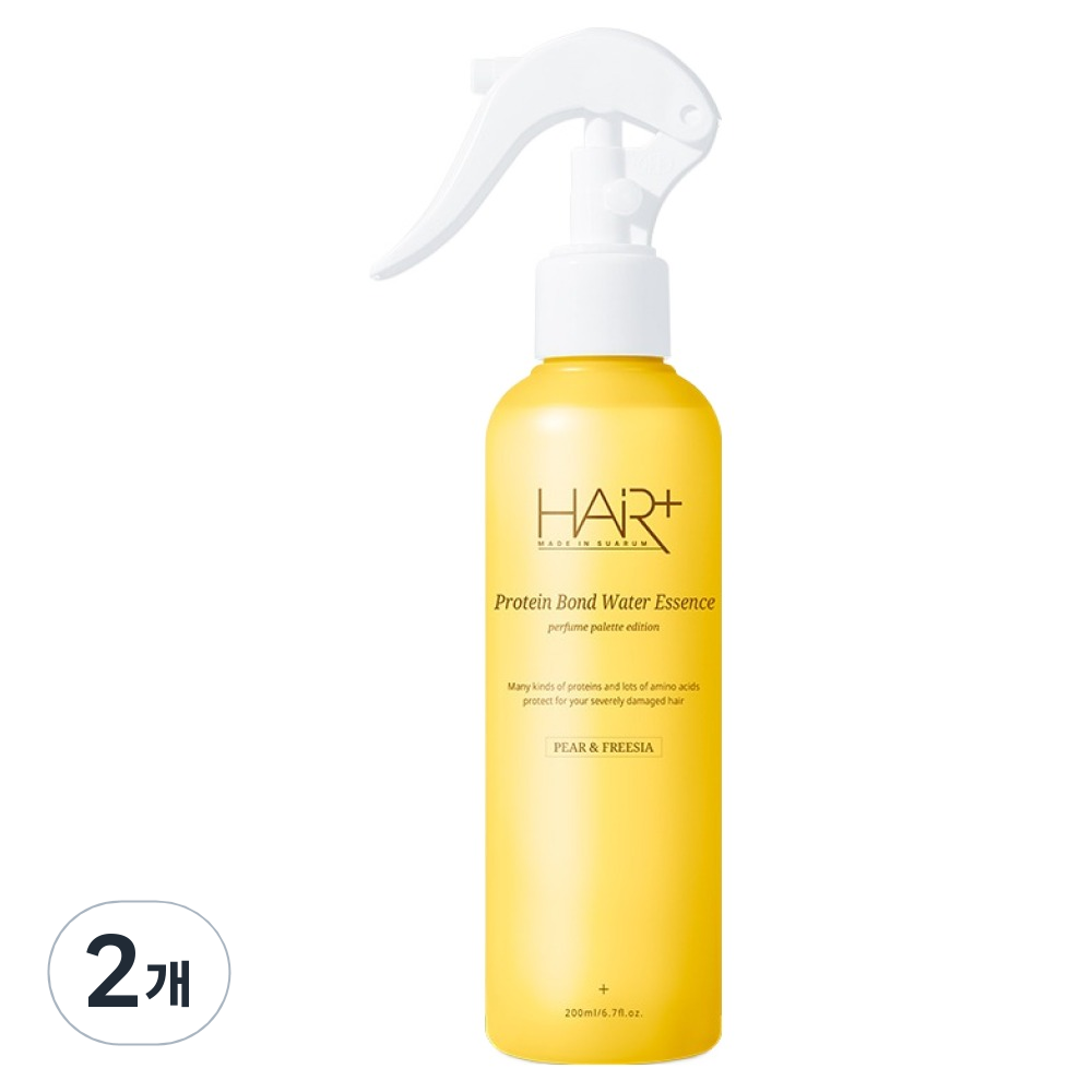 헤어플러스 단백질 본드 페어 앤 프리지아 퍼퓸 워터 에센스, 200ml, 2개 28,370원