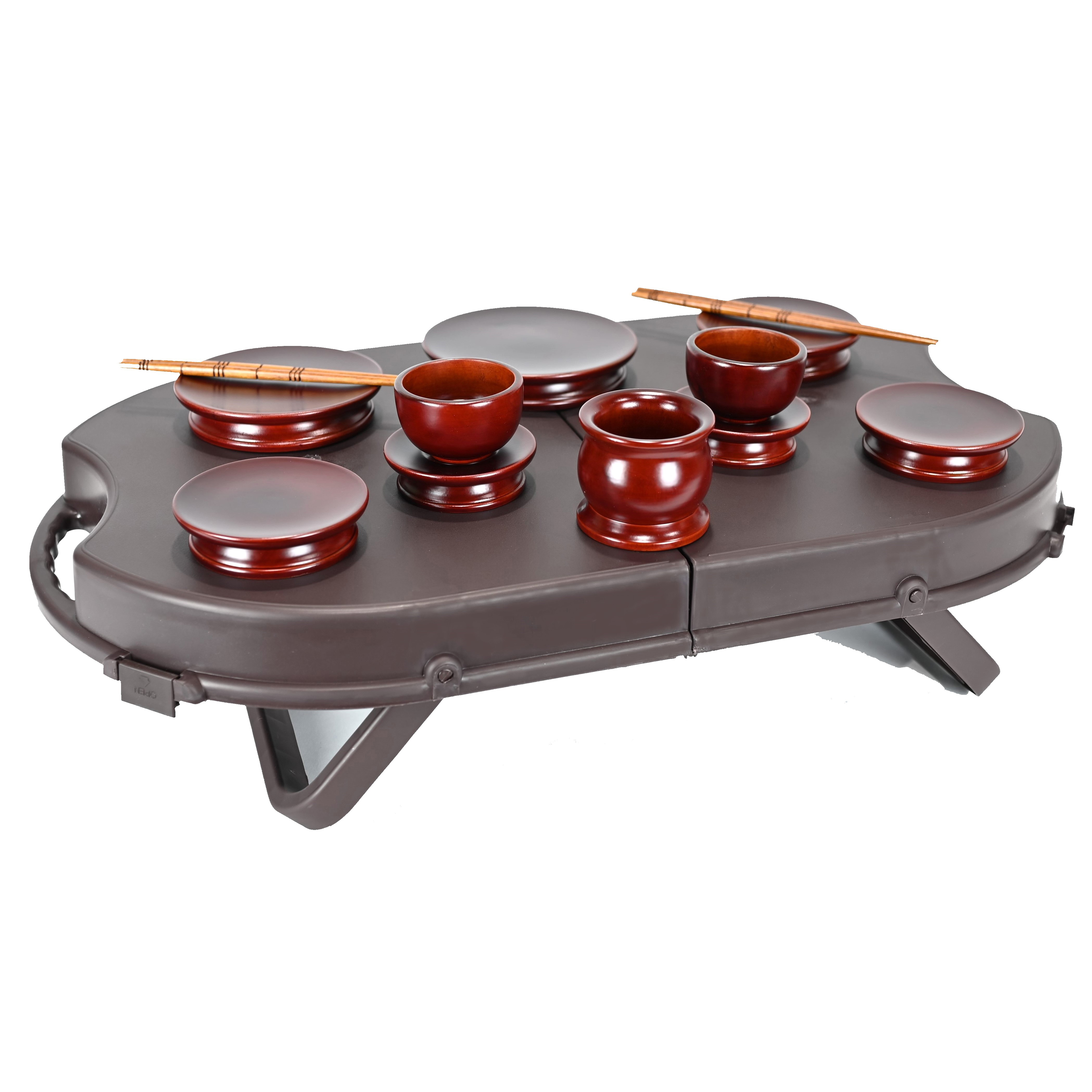 남원목기 공예사 물푸레 휴대용 성묘제기 12p + 케이스, 1세트 69,100원