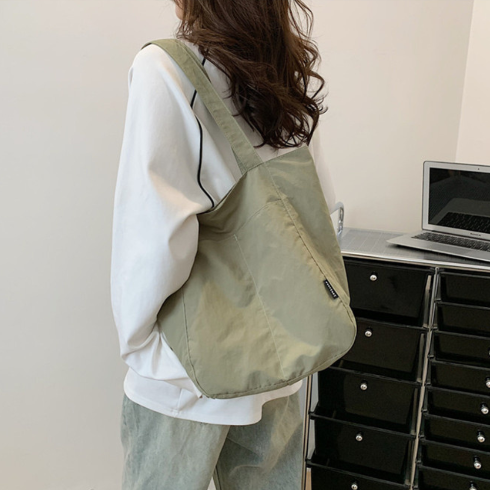 ON US 가벼운 에코백 숄더백 토트백 데일리 보부상 가방 15,400원