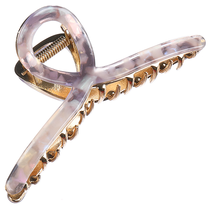 수스다 꼬임 메탈 셀룰로오스 빅사이즈 헤어 집게핀 11.5cm 13종 마블 패턴 5,990원