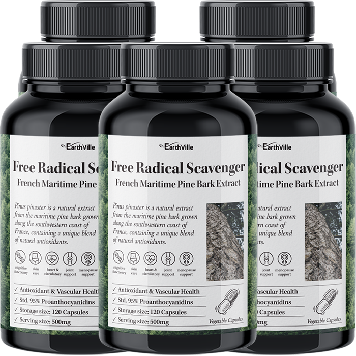 어스빌 프랑스해안송소나무껍질 추출물 500mg 프로안토시아니딘 폴리페놀 베지캡슐 108,000원