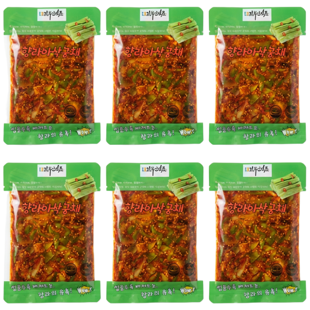 김부인식품 향라아삭궁채무침 반찬 밥도둑 중독맛 냉채 180g 47,400원