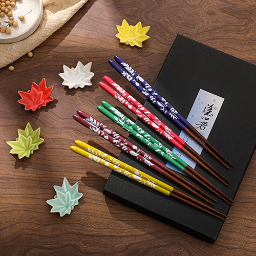 큐트미 단풍젓가락 5종 + 단풍잎젓가락받침 5종 세트 MP559, 혼합색상, 1세트, 젓가락 5종 + 젓가락받침 5종 23,500원