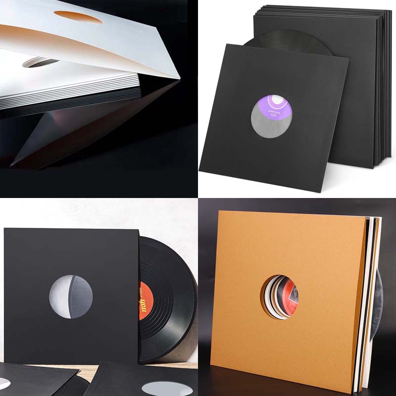 LP 두꺼운 종이케이스 커버 12인치 1세트(10장) / 겉지 속지 정전기방지 턴테이블 보관 보호 레코드 14,900원
