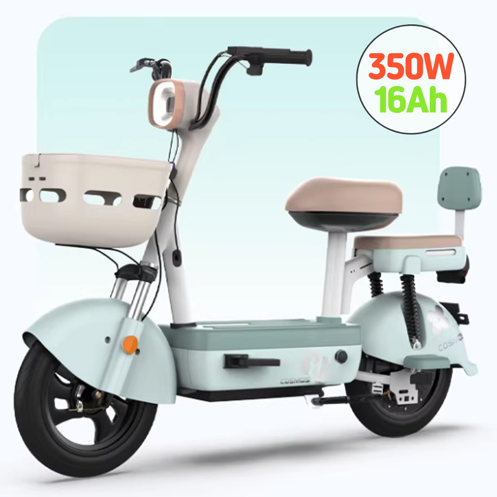 [케이바이크] 전기자전거 전동 미니벨로 리튬 배터리 출퇴근 배달, 그린, 경량스틸 485,000원