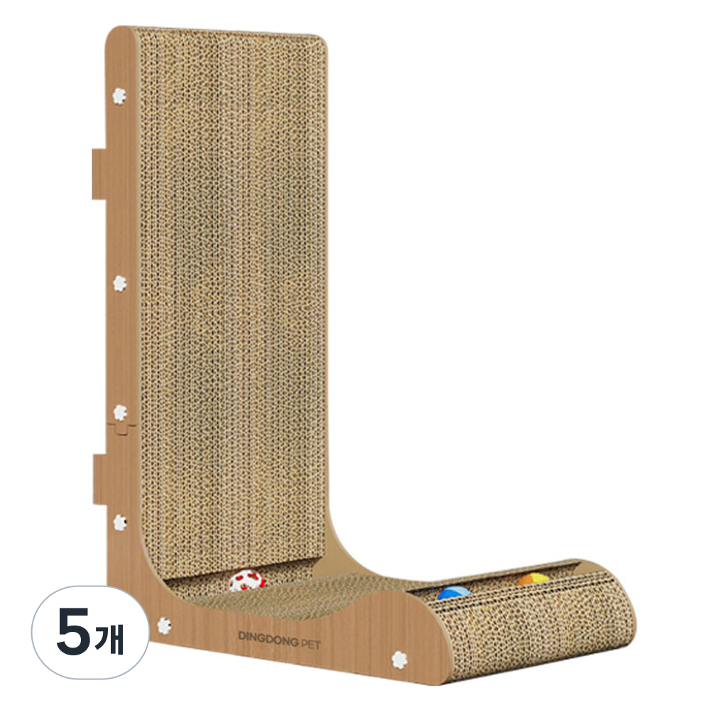 딩동펫 고양이 캣츠방울 수직 L자형 스크래쳐 트리플 52,500원