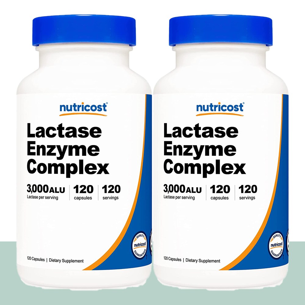 뉴트리코스트 락타아제 컴플렉스 3000ALU 캡슐 글루텐 프리, 2개, 120정 43,800원
