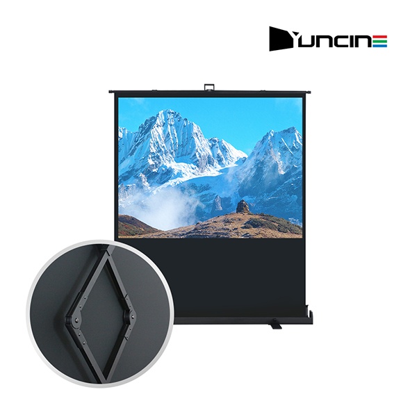 (윤씨네) 4:3 PM-SV 유압식 매트원단 포터블 무타공 빔스크린 132cm(52인치) (PM-SV052) 118,000원