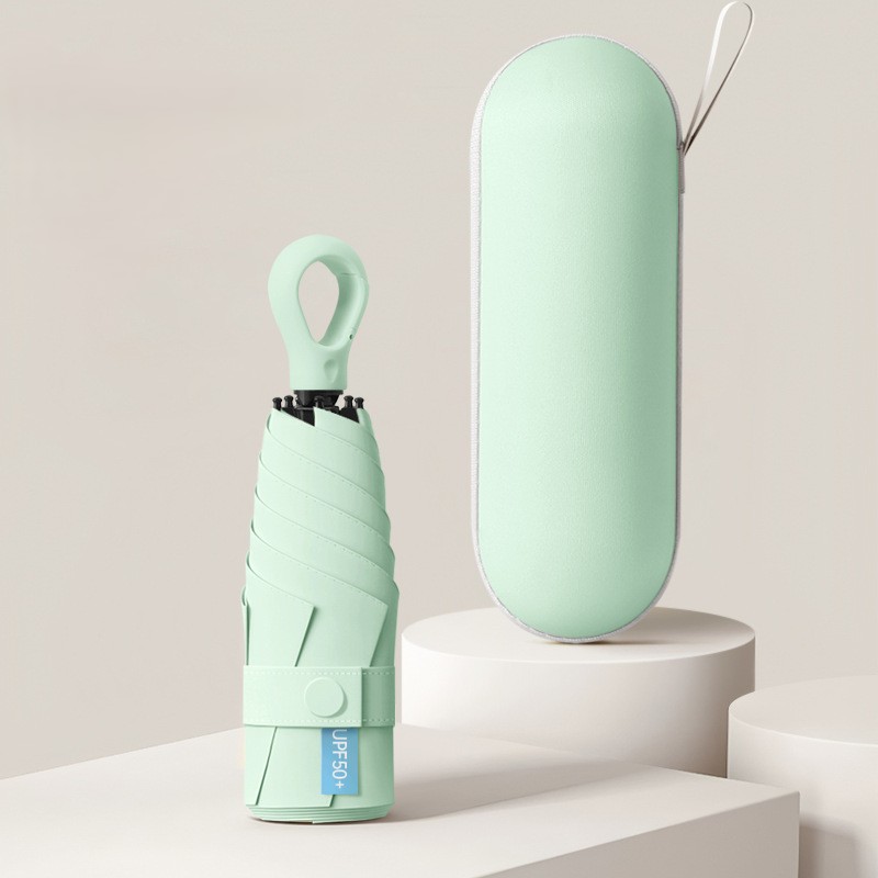 몰랑이마켓 UV차단 링 손잡이 미니 우산 14,000원