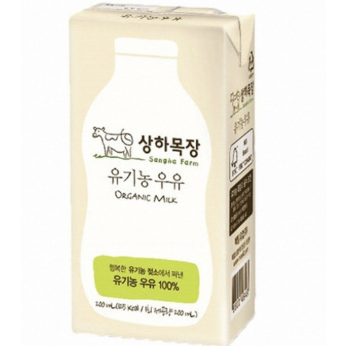 상하목장 유기농 우유, 200ml, 6개 9,280원