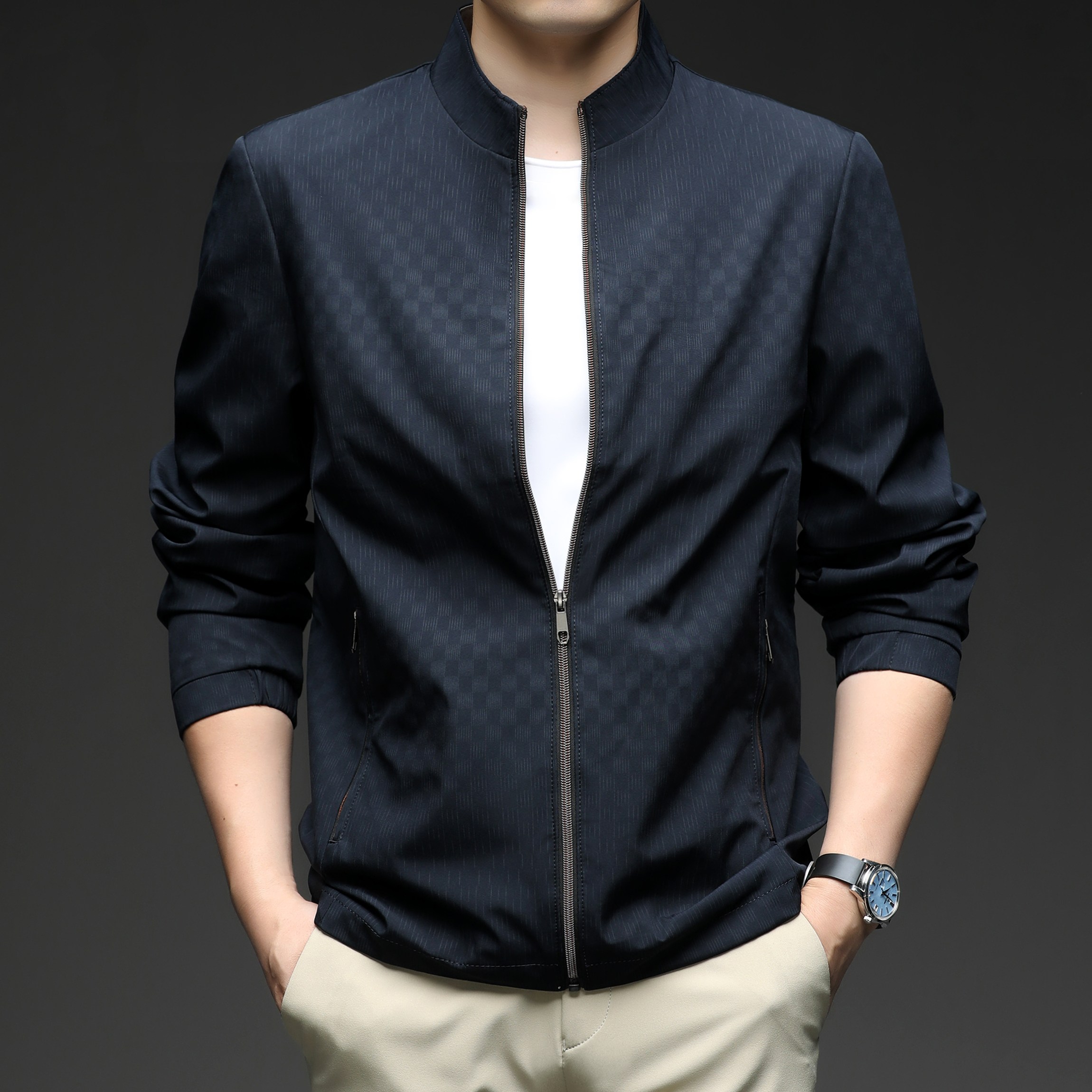 남성 봄 가을 지퍼 자켓 데일리 자켓 35,800원