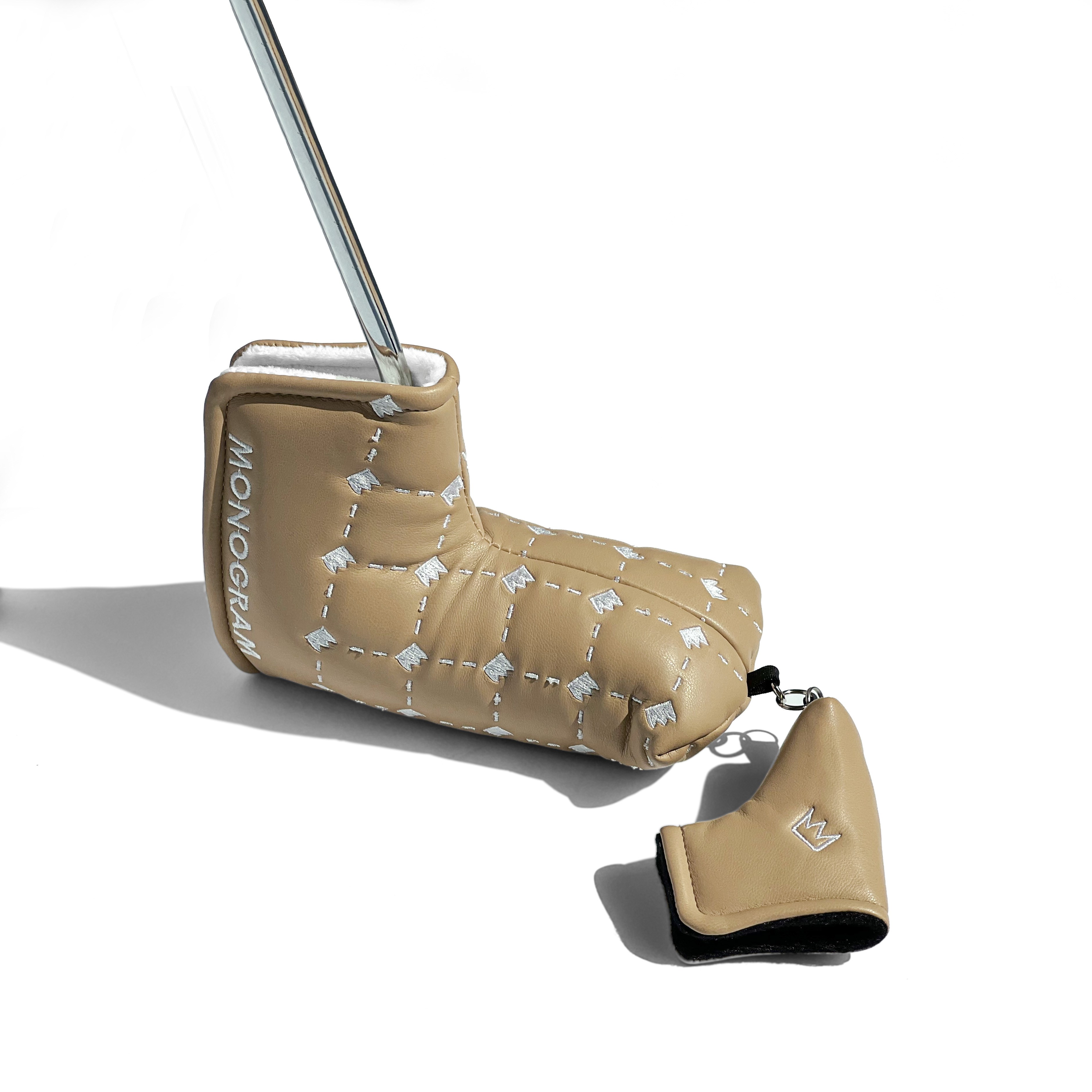 루이빌골프 모노그램 블레이드 일자 퍼터키퍼 퍼터 헤드 커버 일체형 세트 42,670원