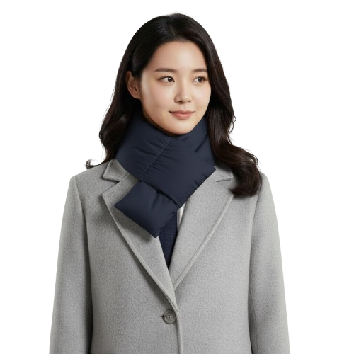 [1+1(블랙)] 경량 패딩 목도리 키홀 머플러 남녀공용 포근한 부드러운 안감 겨울 방한 넥워머 19,800원