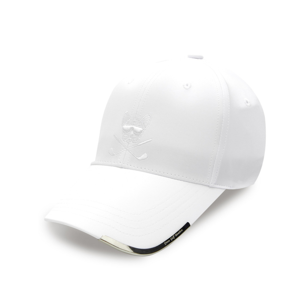 지보스 엑스클럽 프로 피터드 메탈 골프모자 (화이트), 1개, 단일상품 72,450원