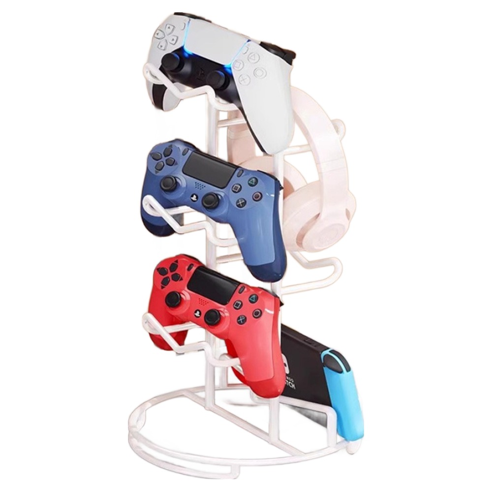 알럽홈 게임 컨트롤러 헤드폰 거치대 다용도 스탠딩 선반 XL, WHITE, 1개, L261-0038WXL 19,900원