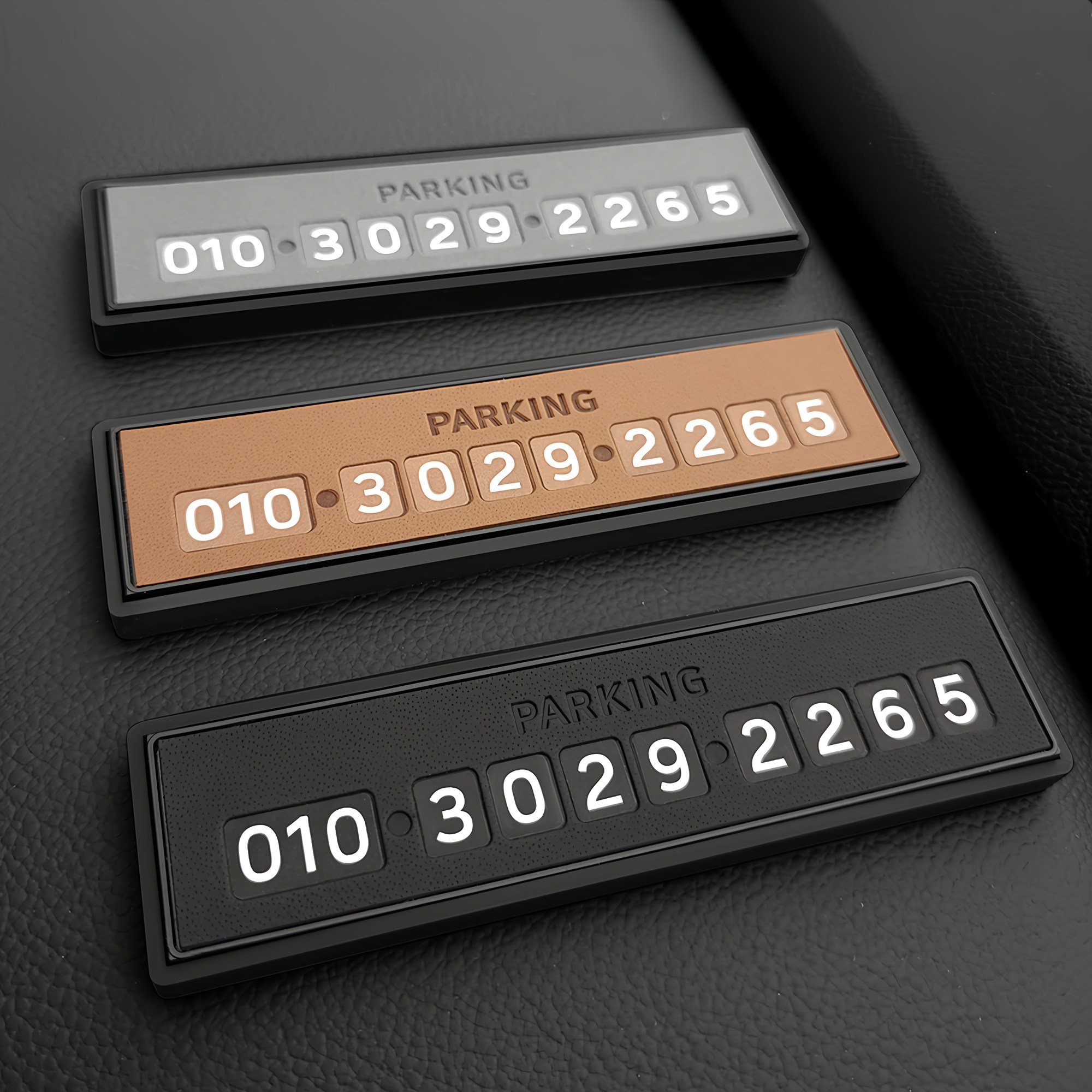 카슬라 베리 순정 가죽 주차번호판 8,700원