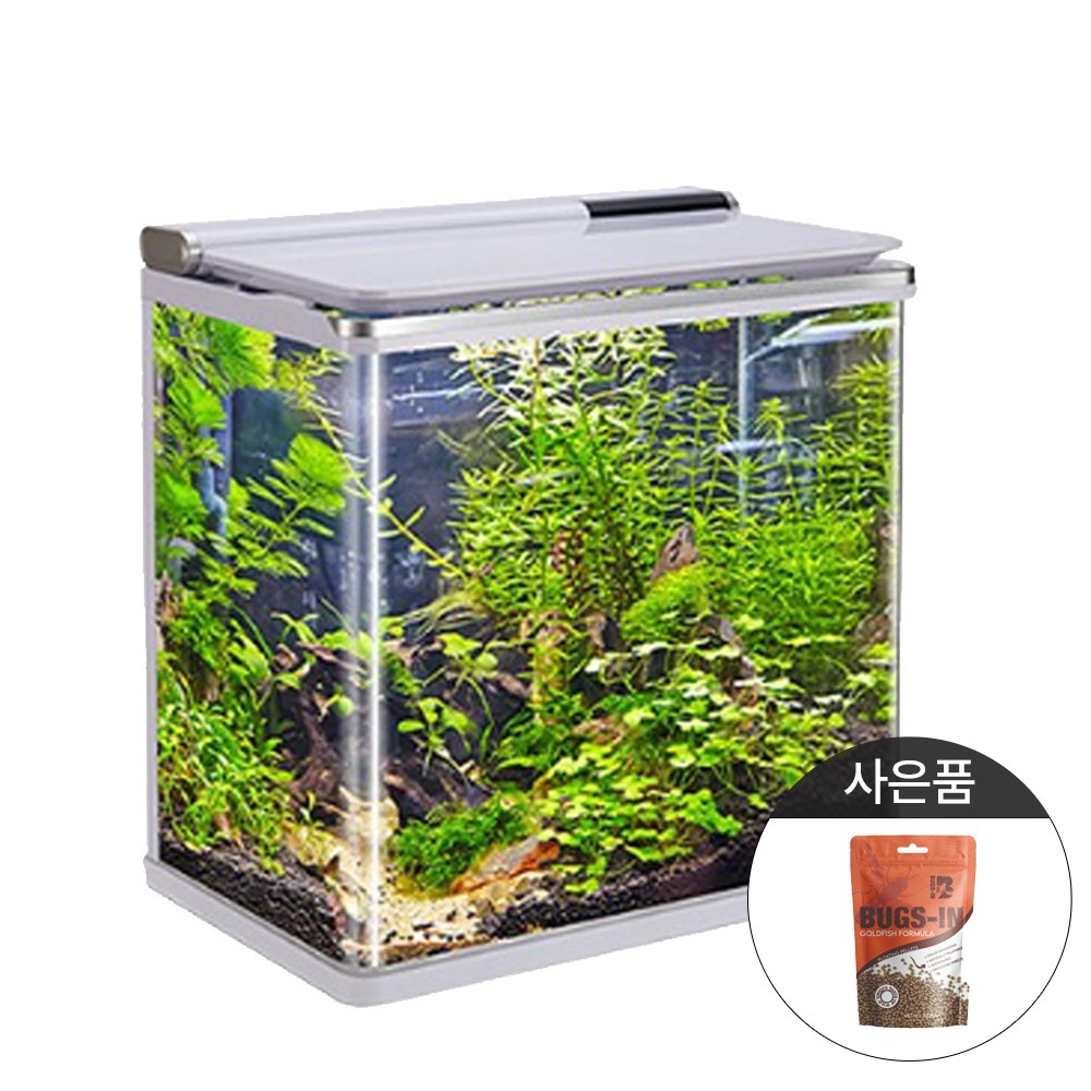 [초록끈] 아마존 일체형어항 285x190x320 AMZ-620F 화이트+벅스인먹이증정 79,000원