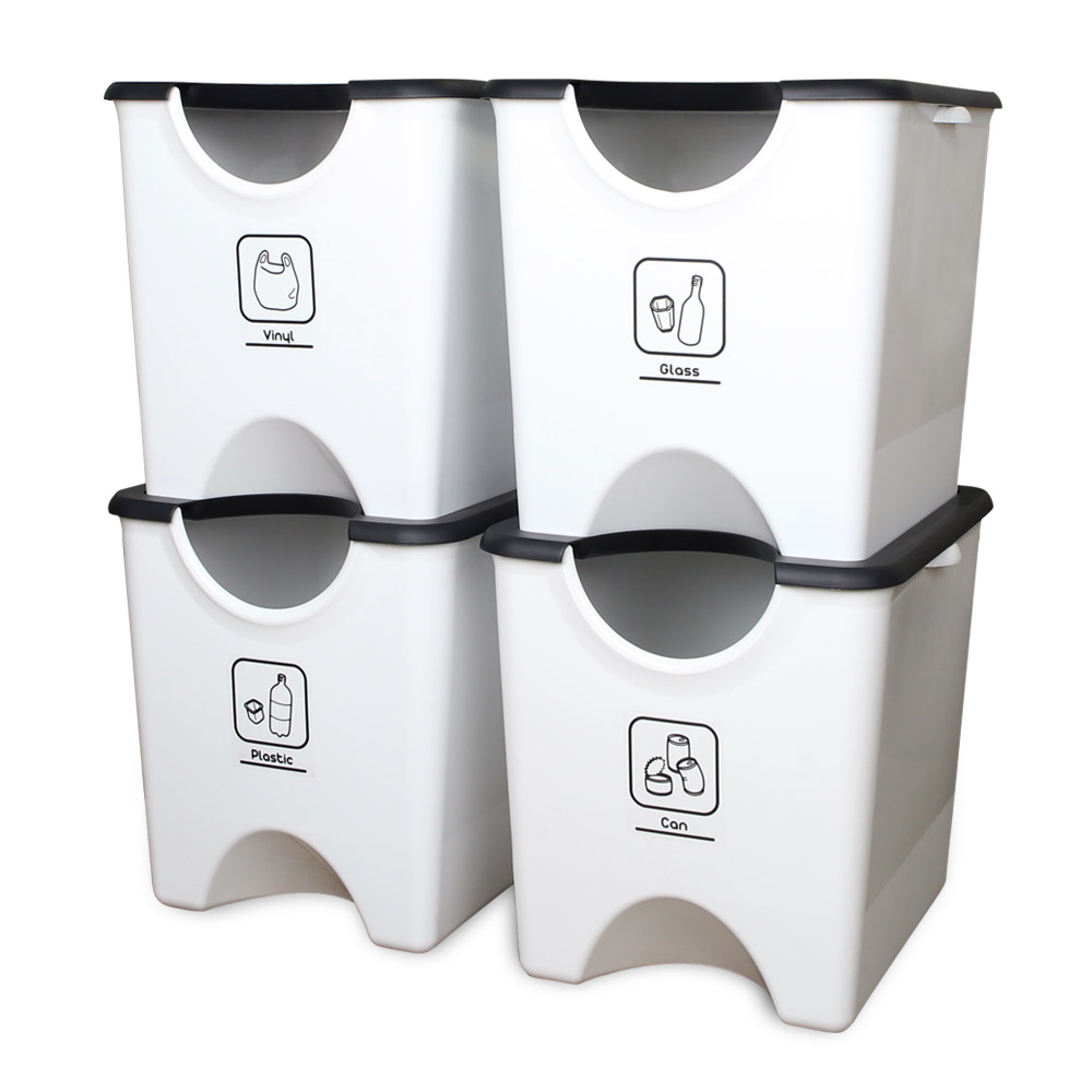 플라팜 에코홀릭 분리수거함 60L 대용량 학교분리수거함 63,900원