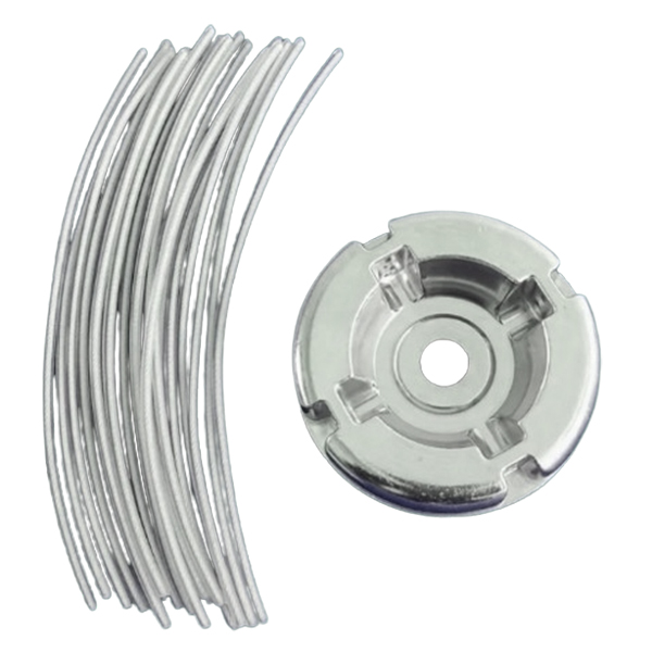 알루미늄 원판 스틸 와이어 20줄 예초기날 예초기줄날 나일론 커터 잡초제거기 8,400원