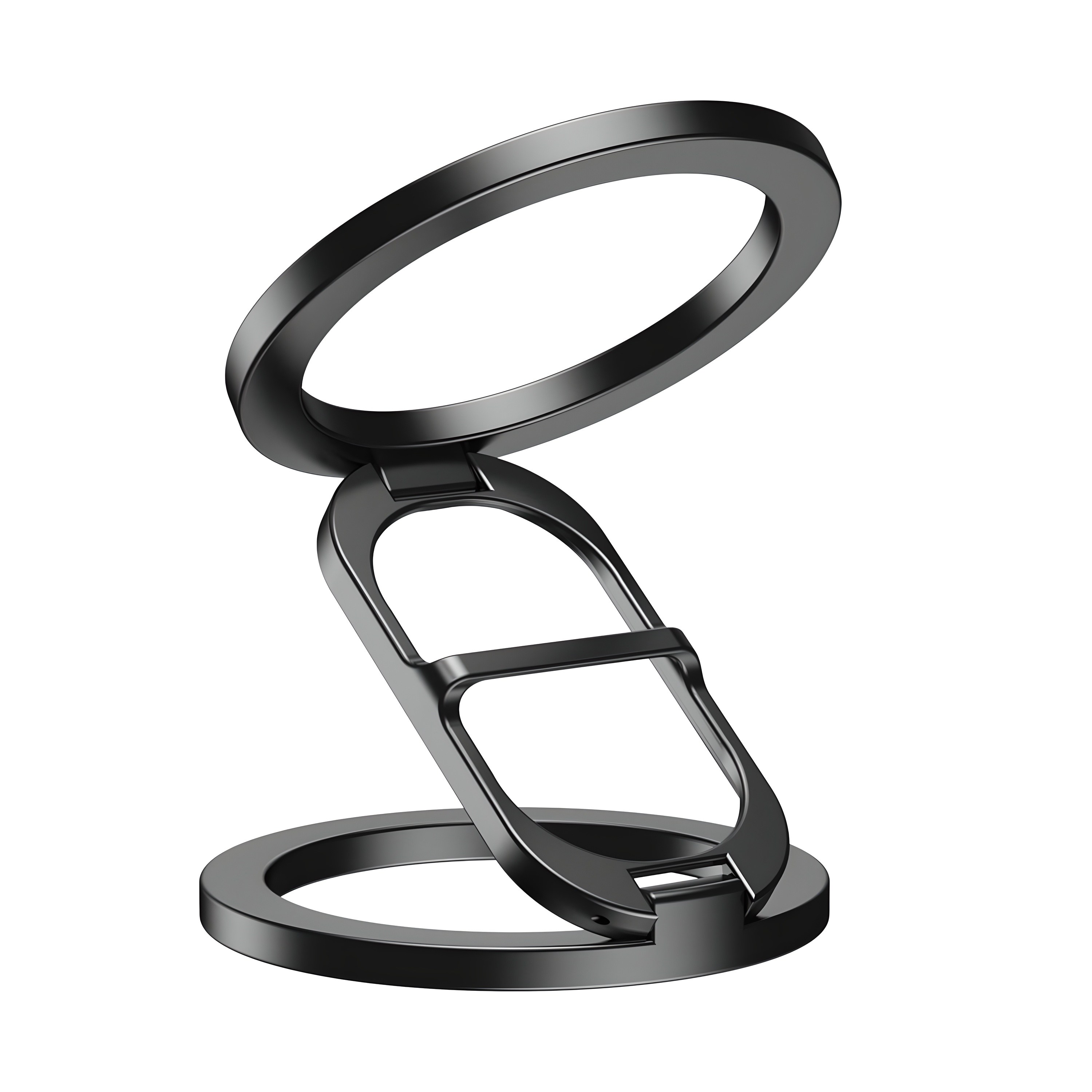 에이덤스 맥세이프 양면자석 그립 스마트톡 핸드폰 아이폰 스마트폰 홀더 자석 거치대, 1개, 블랙 19,200원