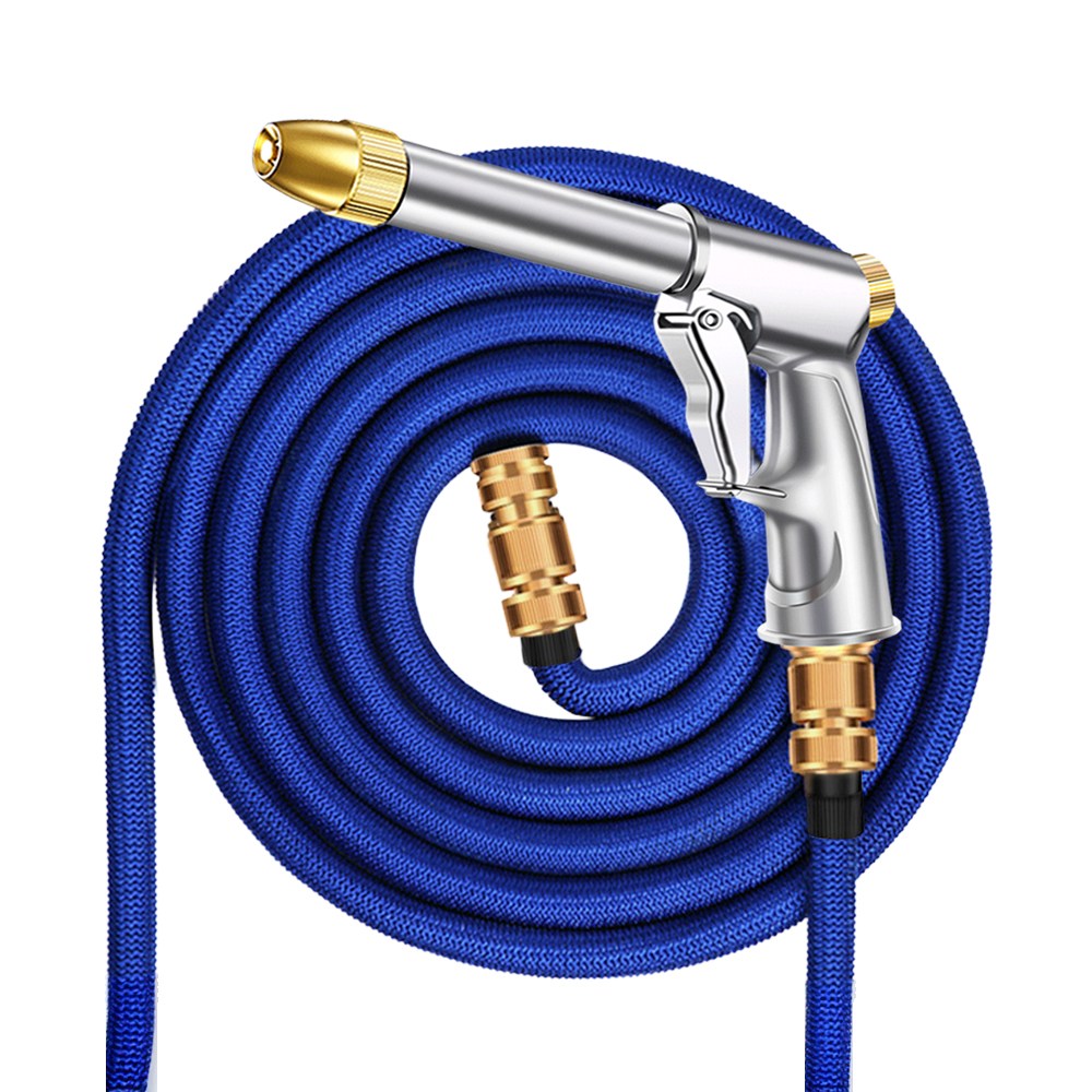 POWER 자동차세차호스 베란다 청소호스 정원호스 원예 가든 물 호스 분사건 실버색상, 15m, 실버826882 29 24,200원